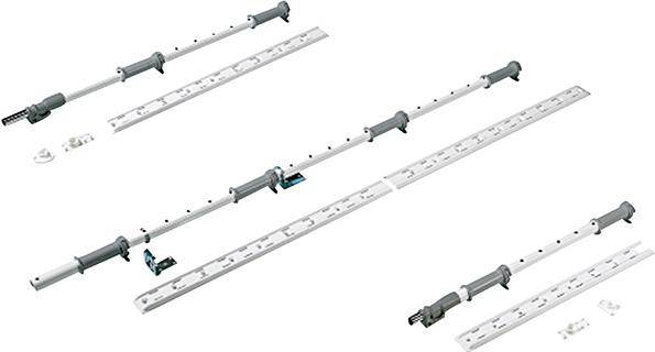 Drehachse,9132546,li.KH600-750mm,weiß - Artikel: 4023149477256