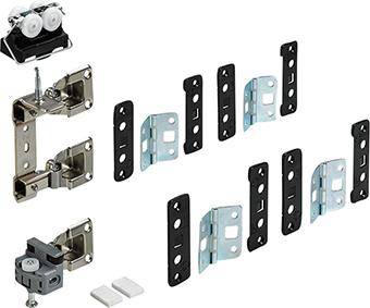 Falttürbeschläge-Set,70984,1-T.,2-Fl. - Artikel: 4023149709845