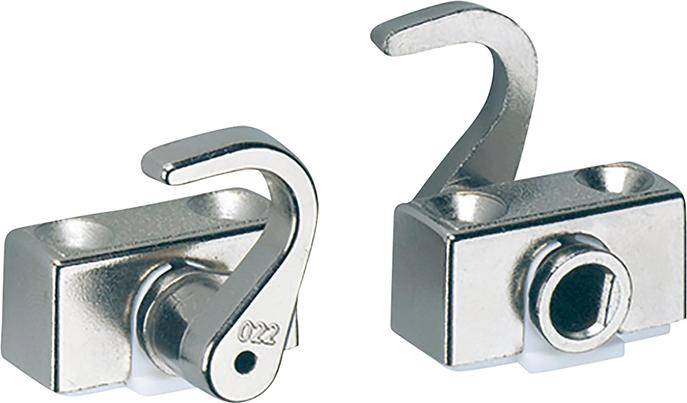 Schließhaken,72266,rechtsvernickelt - Artikel: 4023149722660