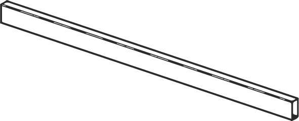 Querreling,9182714,L2000mm,weiß - Artikel: 4023149855573