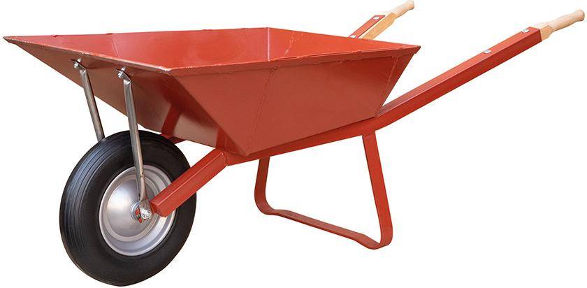 Winkeleisenkarre "WEK 85"85 L, Vollgummirad, mont. - Artikel: 4027972115712