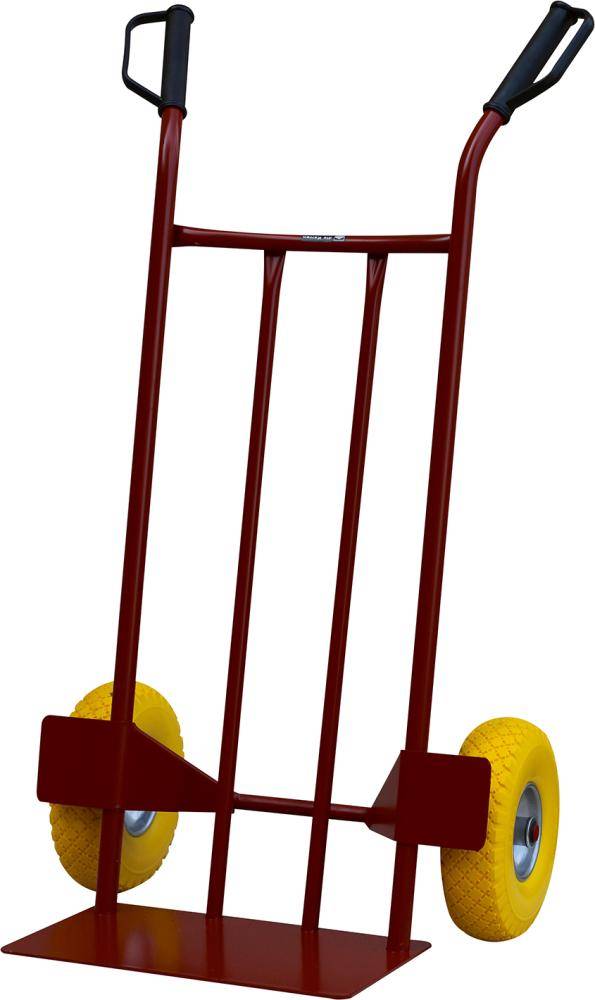 Sackkarre Typ 250 PU-Reifen GELB (Stahlf.) - Artikel: 4027972130029