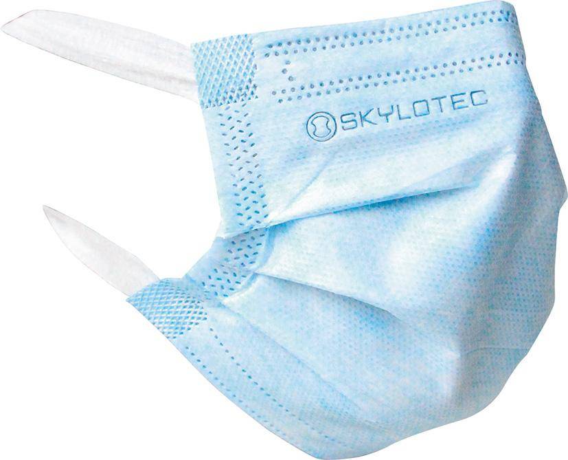 Atemmaske Breasey MED IIR CLASSIC, hellblau, Box à 50 Stück - Artikel: 4030281010845