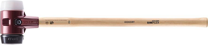 Vorschlag-Schonhammer SIMPLEX 100mm Gummi/Superplastik HALDER