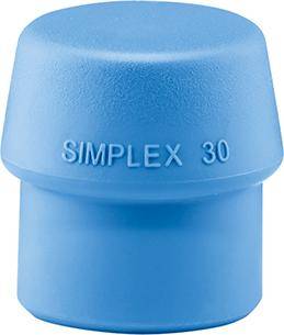 Schonhammerkopf SIMPLEX 30mm TPE-Soft Halder - Artikel: 4030618300922