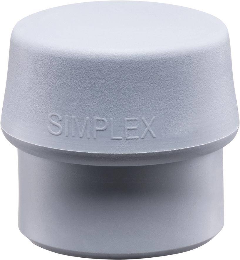 Schonhammerkopf SIMPLEX TPE-mid 80mm abriebfrei, mittelhart HALDER