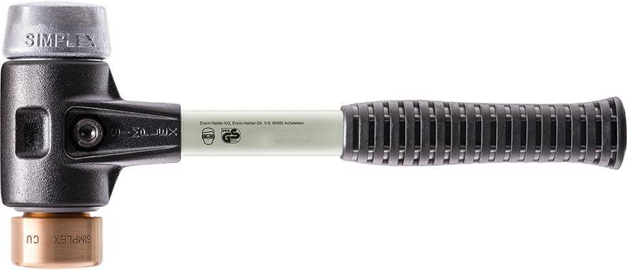 Schonhammer SIMPLEX 40mm Kupfer/Weichm.Halder