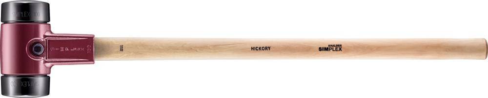 Vorschlaghammer SIMPLEX D.100mm, Gummi Halder - Artikel: 4030618310273