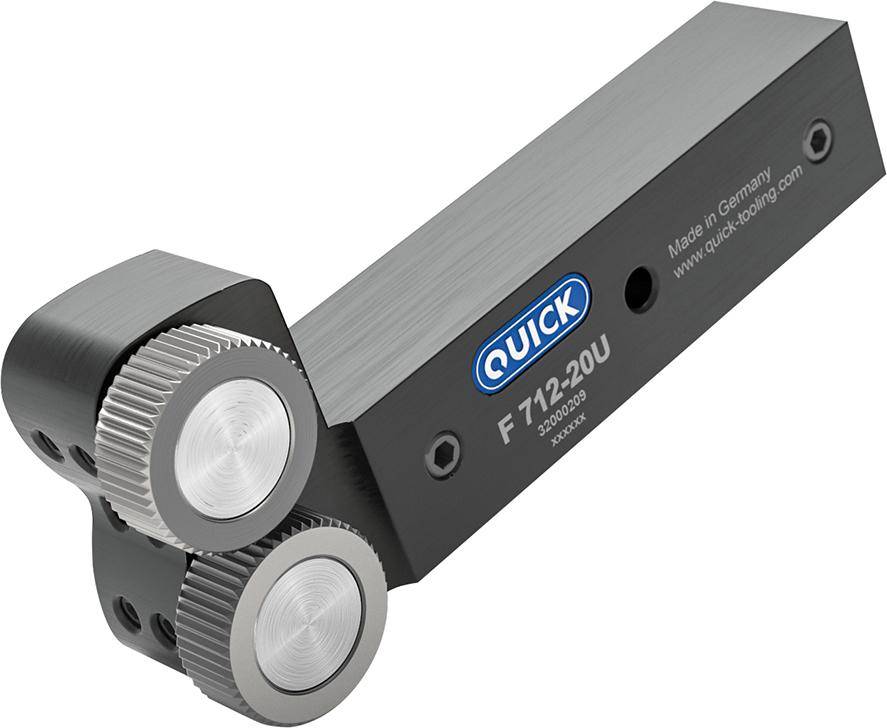 Rändelformwerkzeug QUICK F712-20U 20x20 für Rändel 20x8x6A13 - Artikel: 4030741717857