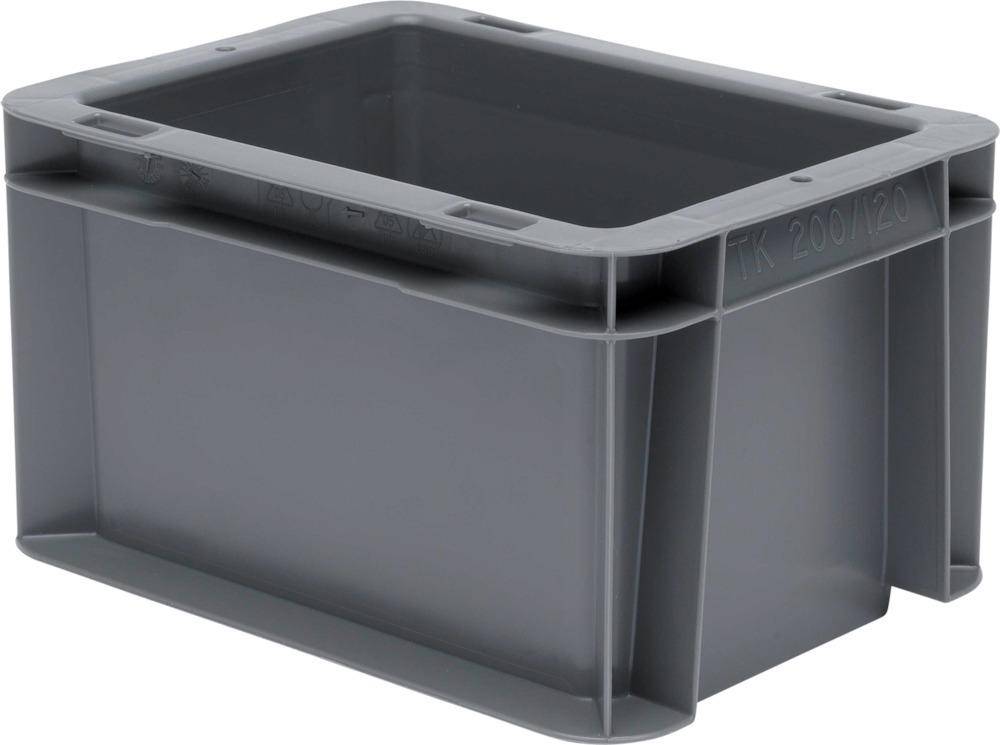 Stapelkasten grau 200x150x120mm geschl.