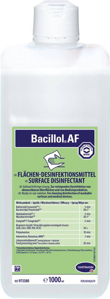 Flächendesinfektion Bacillol AF,1000ml - Artikel: 4031678014149
