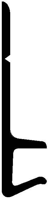 Stulpdichtung L7008 schwarz - Artikel: 4031804092089