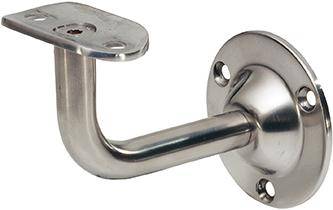KWS 4524 Handlaufstütze St.silb.f.75 mm Wandabst. - Artikel: 4041518146169