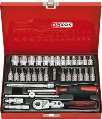 Steckschlüssel-Satz 1/4" 33-teilig KS Tools - Artikel: 4042146043899