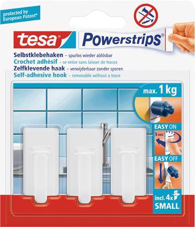 Powerstrips Haken Small Classic weiss - Artikel: 4042448104861