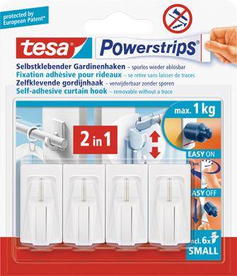 Powerstrips Gardinenhakenweiss - Artikel: 4042448105721