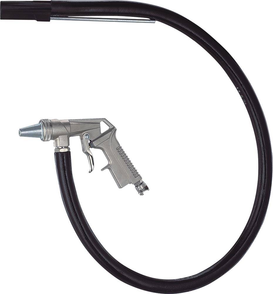 Sandstrahlpistole mit Saugrohr/Schlauch 1,2m Düse 6 mm, Stecker NW7,2 RIEGLER - Artikel: 4047322742900