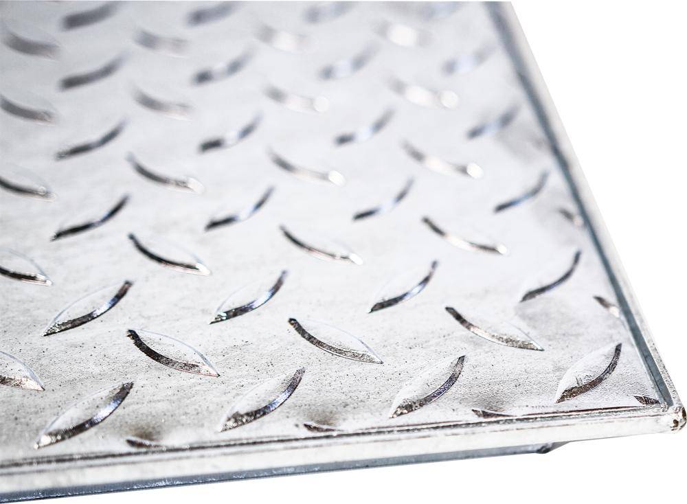 Schachtabdeckung verzinkt80x80cm begehbar - Artikel: 4053569877671