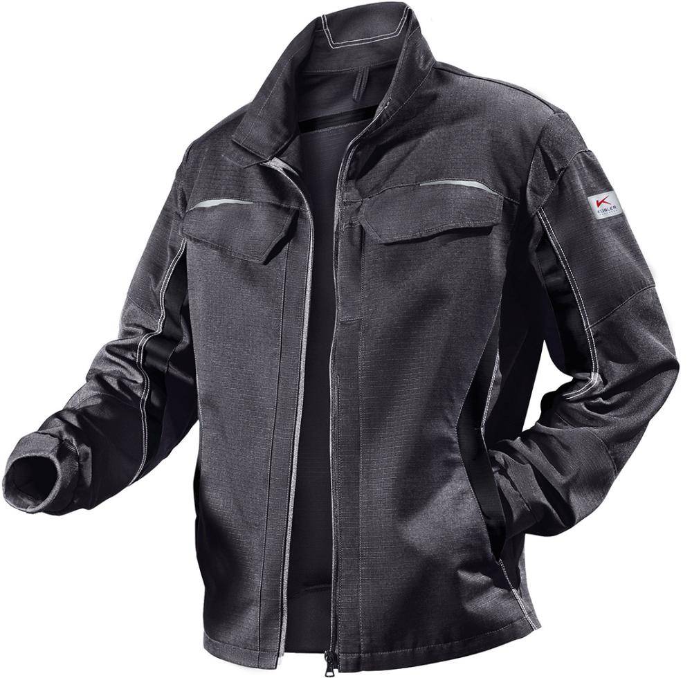 Jacke PULSSCHLAG,Gr. 50, anthrazit/schwarz - Artikel: 4053813021195