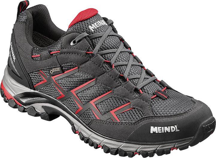 Sportschuh 3825-01 Caribe GTX, Gr. 7,5 scharz/rot MEINDL - Artikel: 4056284209420