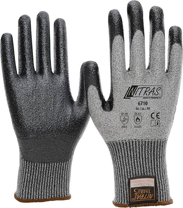 Schnittschutzhandschuh, Taeki5,nitrilbeschichtet,Gr.2XL Nitras - Artikel: 4059904096776