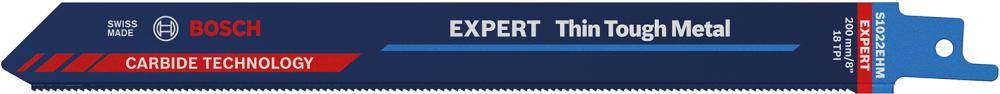 Säbelsägeblatt EXPERT S 1022 EHM Bosch VE à 1 Stück Thin Tough Metal - Artikel: 4059952534534