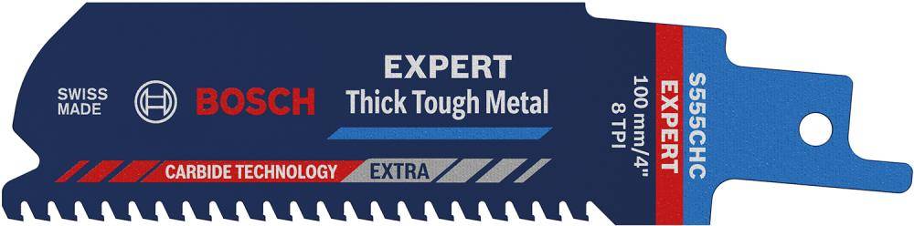 Säbelsägeblatt EXPERT S 555 CHC Bosch VE à 1 Stück Thick Tough Metal - Artikel: 4059952534541