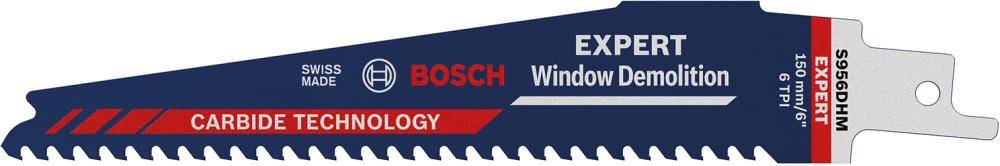 Säbelsägeblatt EXPERT S 956 DHM Bosch VE à 10 Stück Window Demolition - Artikel: 4059952534763