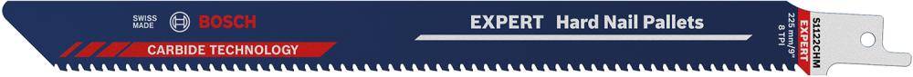 Säbelsägeblatt EXPERT S 1122 CHM Bosch VE à 1 Stück Hard Nail Pallets - Artikel: 4059952534770