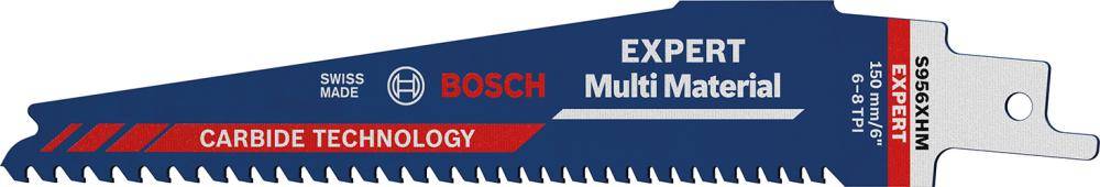 Säbelsägeblatt EXPERT S 956 XHM Bosch VE à 10 Stück Multi Material - Artikel: 4059952534800