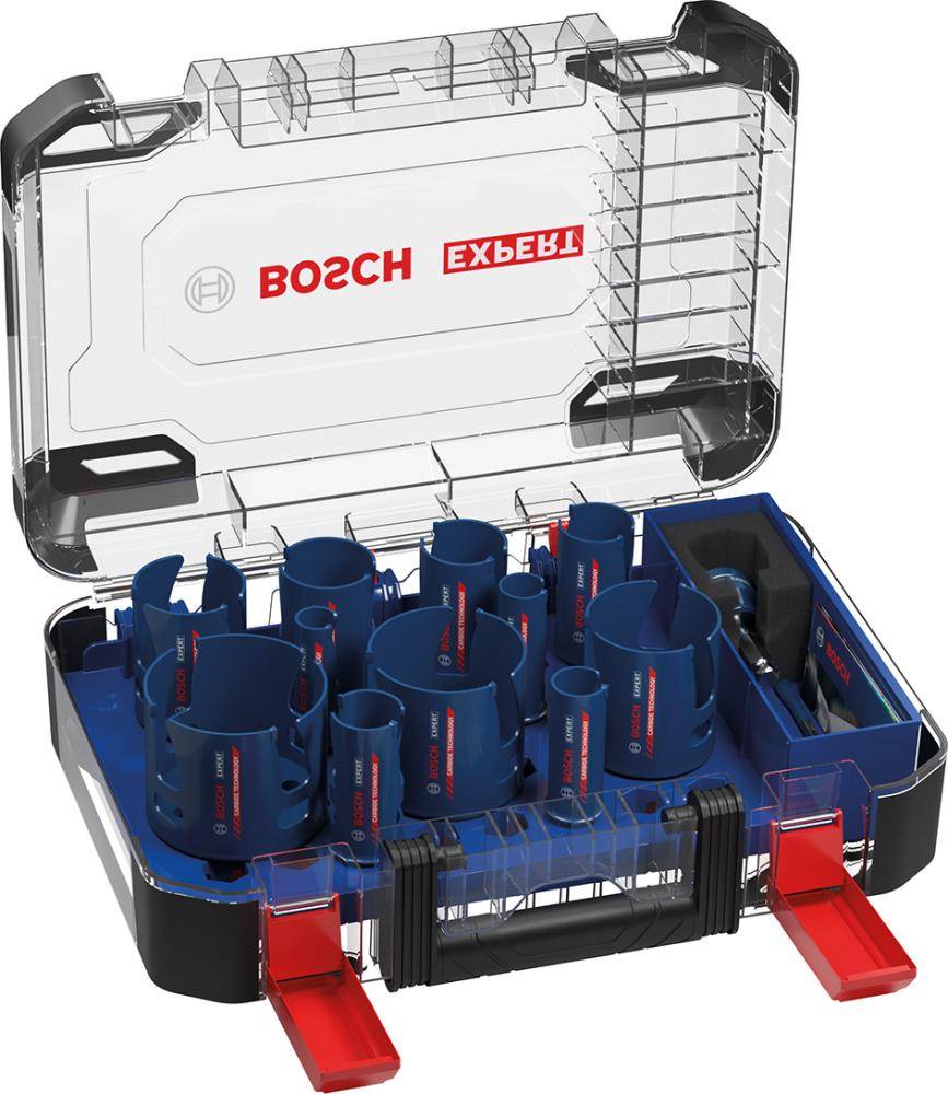 Lochsägenset Universal 15 tlg. 20-76mm EXPERT Bosch - Artikel: 4059952536354