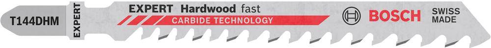 Stichsägeblatt EXPERT T 144 DHM Bosch VE à 3 Stück Hardwood Fast - Artikel: 4059952537658