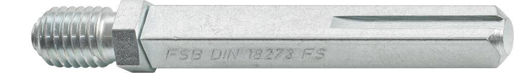 FS-FSB-Wechselstift 9x115 mm mit Nut Stahl vz - Artikel: 4063251049705