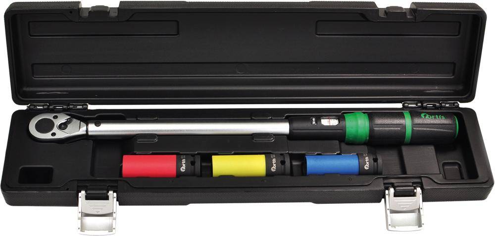 Drehmomentschl.-Satz 4tlg. 40-200Nm 1/2"FORTIS