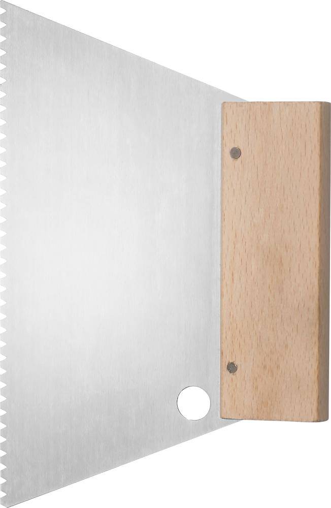 Kleberspachtel gezahnt fein B2 180mm FORTIS - Artikel: 4063726007612