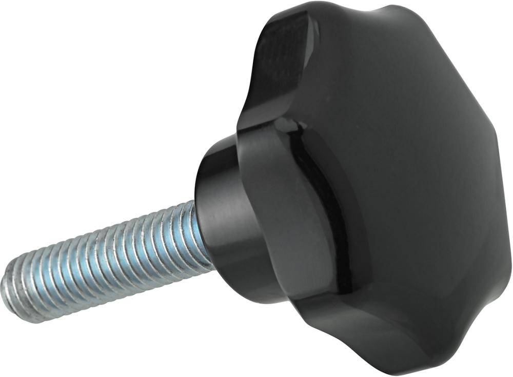 Sterngriff DIN6336A Duroplast, Form L, 63mm, M 12x40, Inhalt: 2 Stück FORTIS - Artikel: 4063726009456