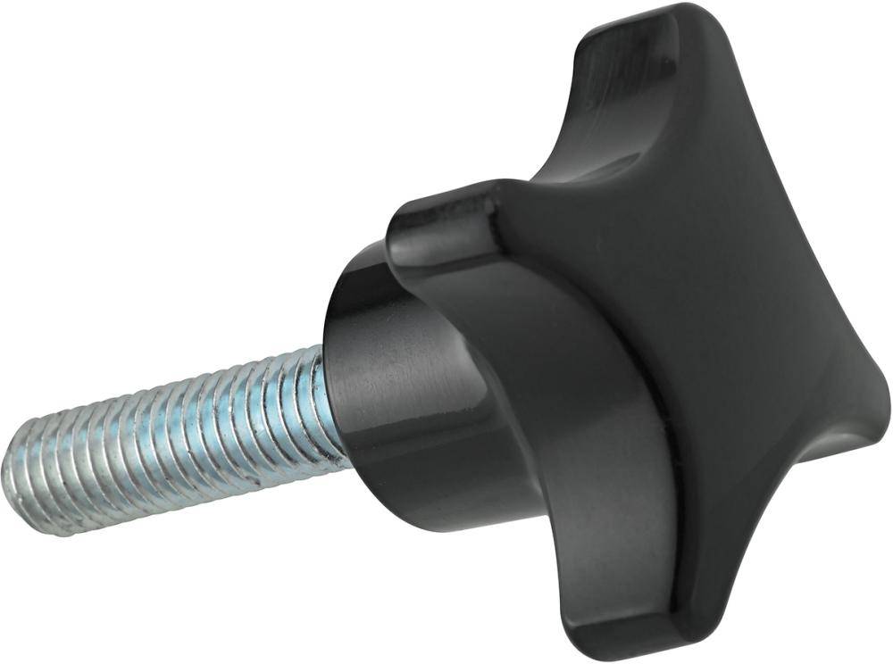 Kreuzgriff DIN6335A Duroplast, Form L, 32mm, M 6x30, Inhalt: 5 Stück FORTIS - Artikel: 4063726009500