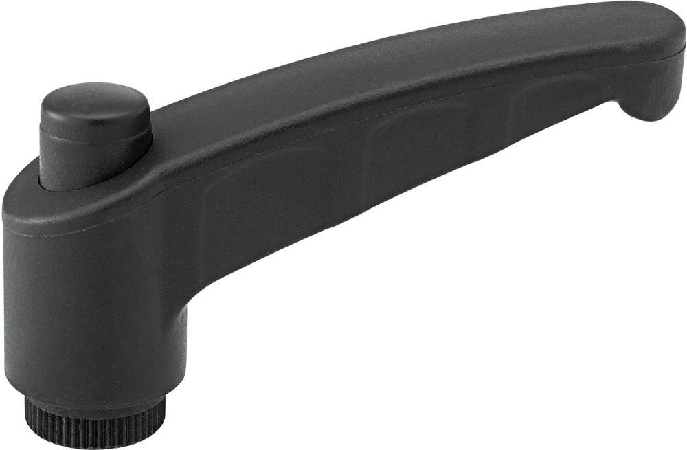 Klemmhebel mit IG Thermoplast, Gr. 65, M 8, Inhalt: 3 Stück FORTIS - Artikel: 4063726009586