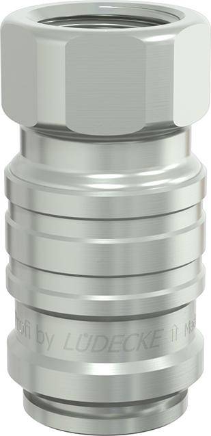 WaterProfi Kupplung Serie WPN DN9, o.Ventil, IG G3/4", LÜDECKE - Artikel: 4064564402461