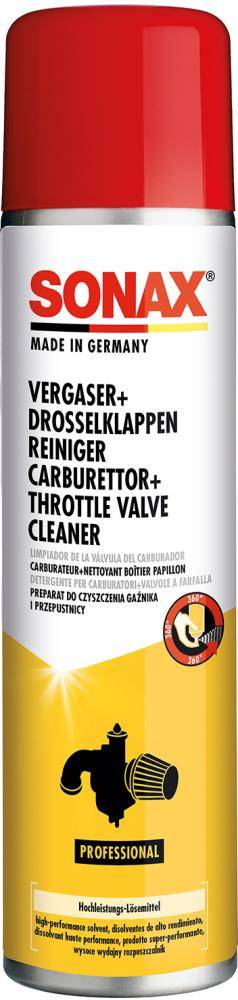 SONAX Vergaser + DrosselklappenReiniger 400 ml - Artikel: 4064700488304