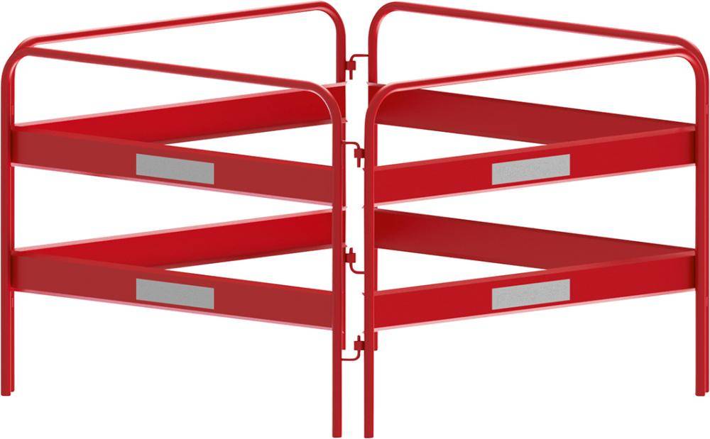 Schachtschutzgitter r/w 4 m 4-teil. 1,2 m hoch - Artikel: 4250384703356