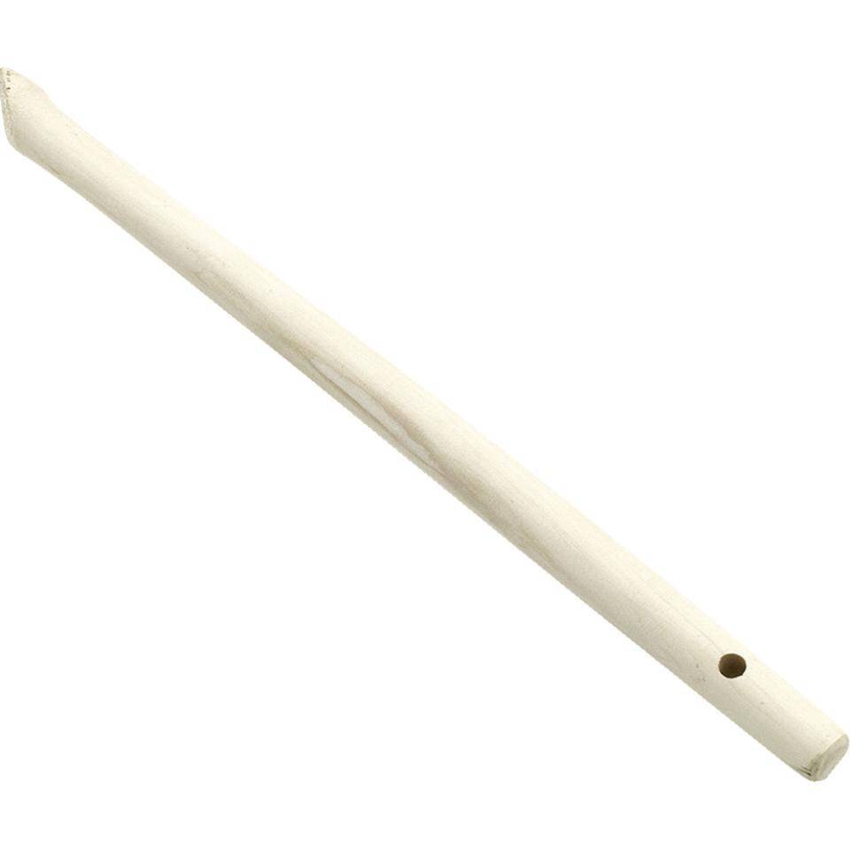 Winkelpinselstiel, mit angeschrägtem Kopf für Winkelpinselköpfe, Holz, 360mm