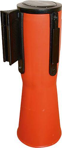 Leitkegelaufsatz gelb / schwarz diag.gestreift 4m - Artikel: 4251021123957