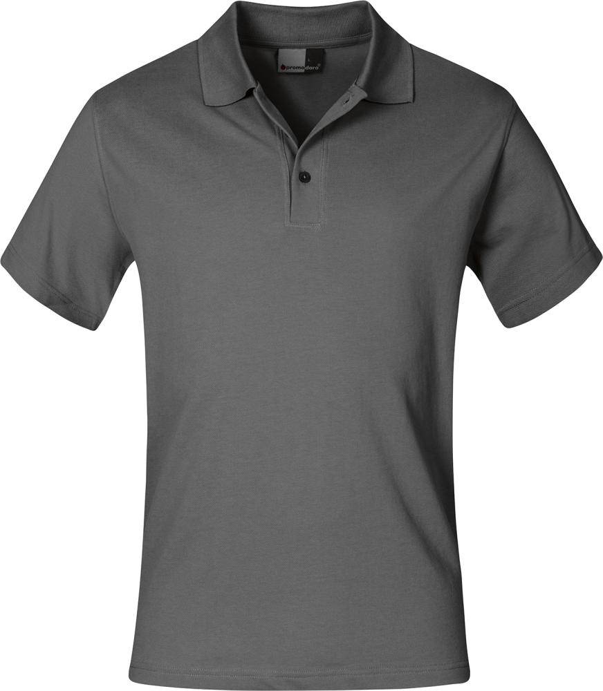 Poloshirt, Gr. M, steel grey - Artikel: 4251164228380