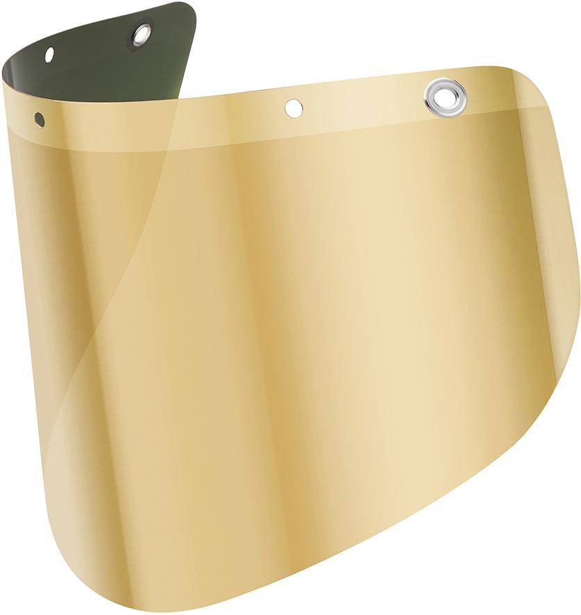 Schutzscheibe grün,PC, 500x250x1mm,goldbedampft - Artikel: 4260299732013