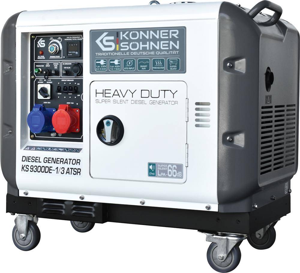 Diesel Generator 7,5 kW 400V / 6,5 kW 230VBeschaffungsartikel - Artikel: 4260405365210