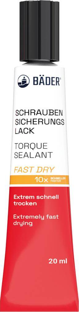 Schraubensicherungslack Fast Dry 20 ml Tube gelb - Artikel: 4260646033558