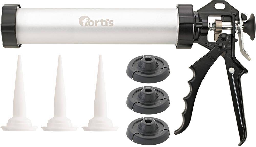 Kartuschenpistole Profi mit 3Spitzen 310ml FORTIS - Artikel: 4317784705547