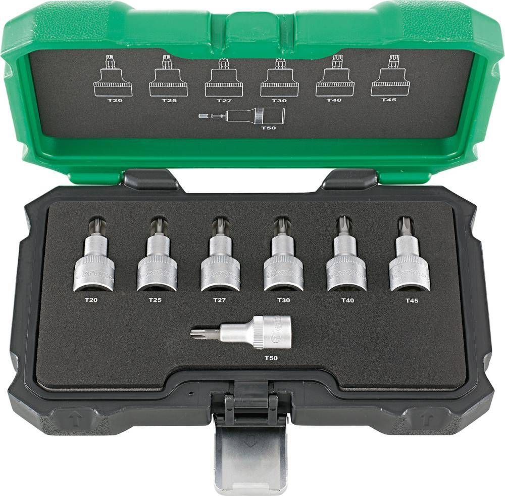 Schraubend.Eins.Satz 1/2"7tlg. T20-50 FORTIS - Artikel: 4317784706391