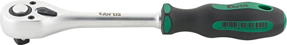 Hebel-Umschaltknarre 1/2"265mm 72Zähne FORTIS - Artikel: 4317784706940